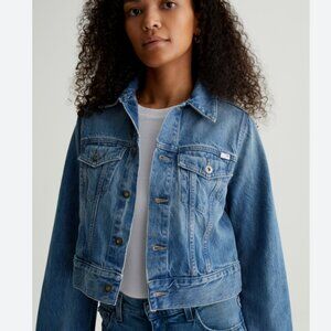 AG Cropped Trucker Jacket